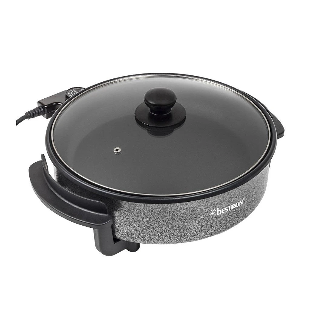 Bestron AHP1200 Elektrische Multifunctionele Party-Hapjespan Zwart 2 Bestron AHP1200 Elektrische Multifunctionele Party-Hapjespan Zwart - Afbeelding 2