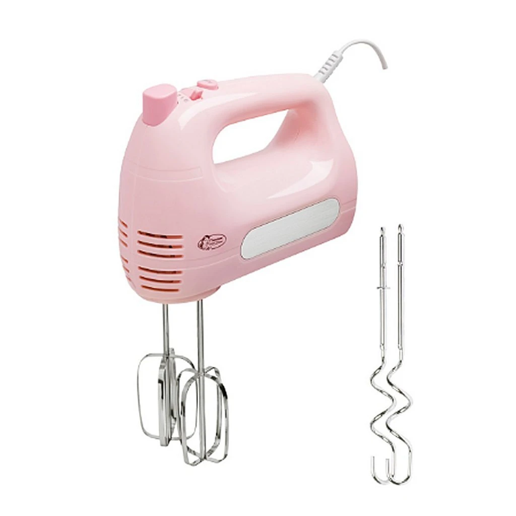 Bestron AHM300P Sweet Dreams Handmixer Roze/Wit 1 Bestron AHM300P Sweet Dreams Handmixer Roze/Wit