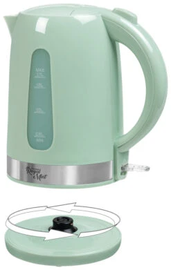 Bestron AWK1000M Waterkoker 1.7L 2200W Mint 8 Bestron AWK1000M Waterkoker 1.7L 2200W Mint -Bestron 8712184054206 3