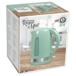 Bestron AWK1000M Waterkoker 1.7L 2200W Mint 11 Bestron AWK1000M Waterkoker 1.7L 2200W Mint -Bestron 8712184054206 6