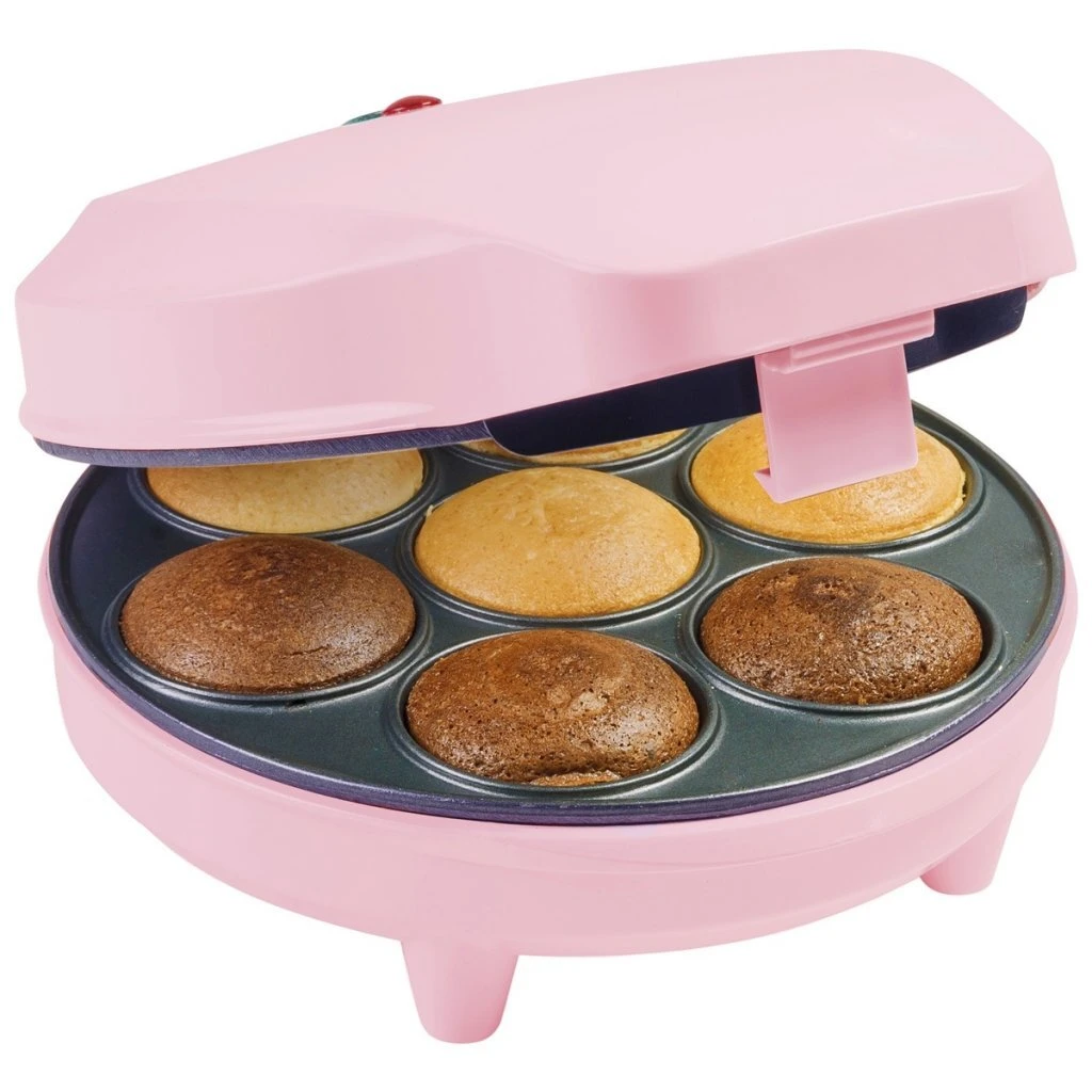 Bestron ACC217P Cupcake Maker Roze 2 Bestron ACC217P Cupcake Maker Roze - Afbeelding 2