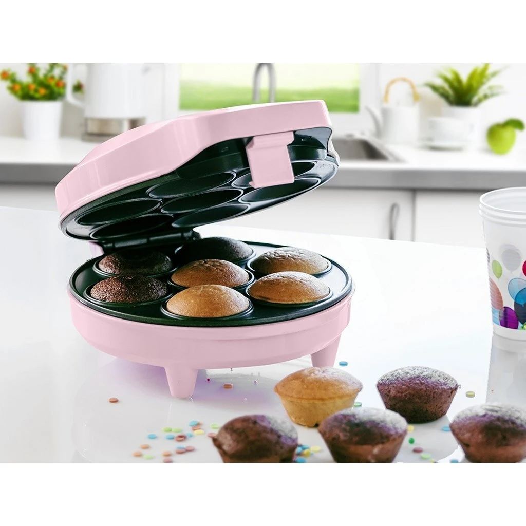 Bestron ACC217P Cupcake Maker Roze 3 Bestron ACC217P Cupcake Maker Roze - Afbeelding 3