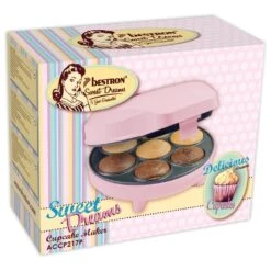 Bestron ACC217P Cupcake Maker Roze 7 Bestron ACC217P Cupcake Maker Roze -Bestron 8712184054817 6