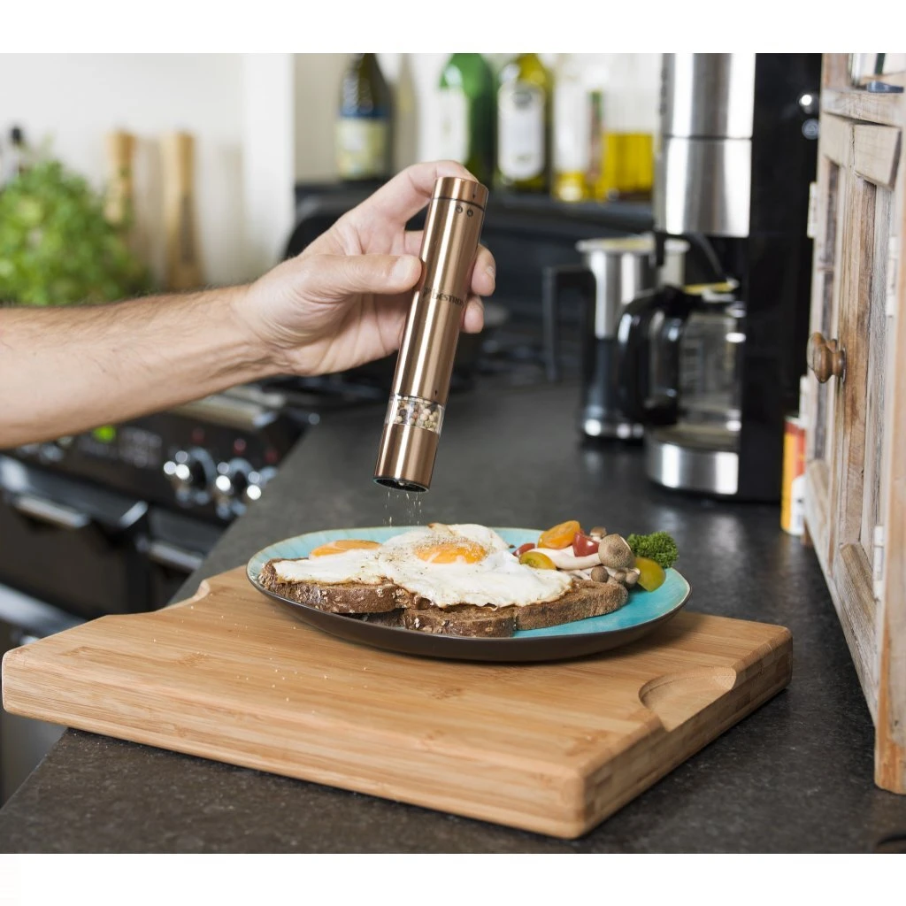 Bestron APS100CO Automatische Peper- En Zoutmolen Koper 2 Bestron APS100CO Automatische Peper- En Zoutmolen Koper - Afbeelding 2