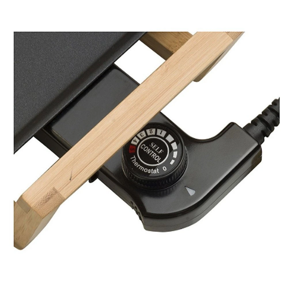 Bestron ABP603BB XL Teppanyaki Grillplaat 70x23 Cm Bamboe/Zwart 2 Bestron ABP603BB XL Teppanyaki Grillplaat 70x23 Cm Bamboe/Zwart - Afbeelding 2