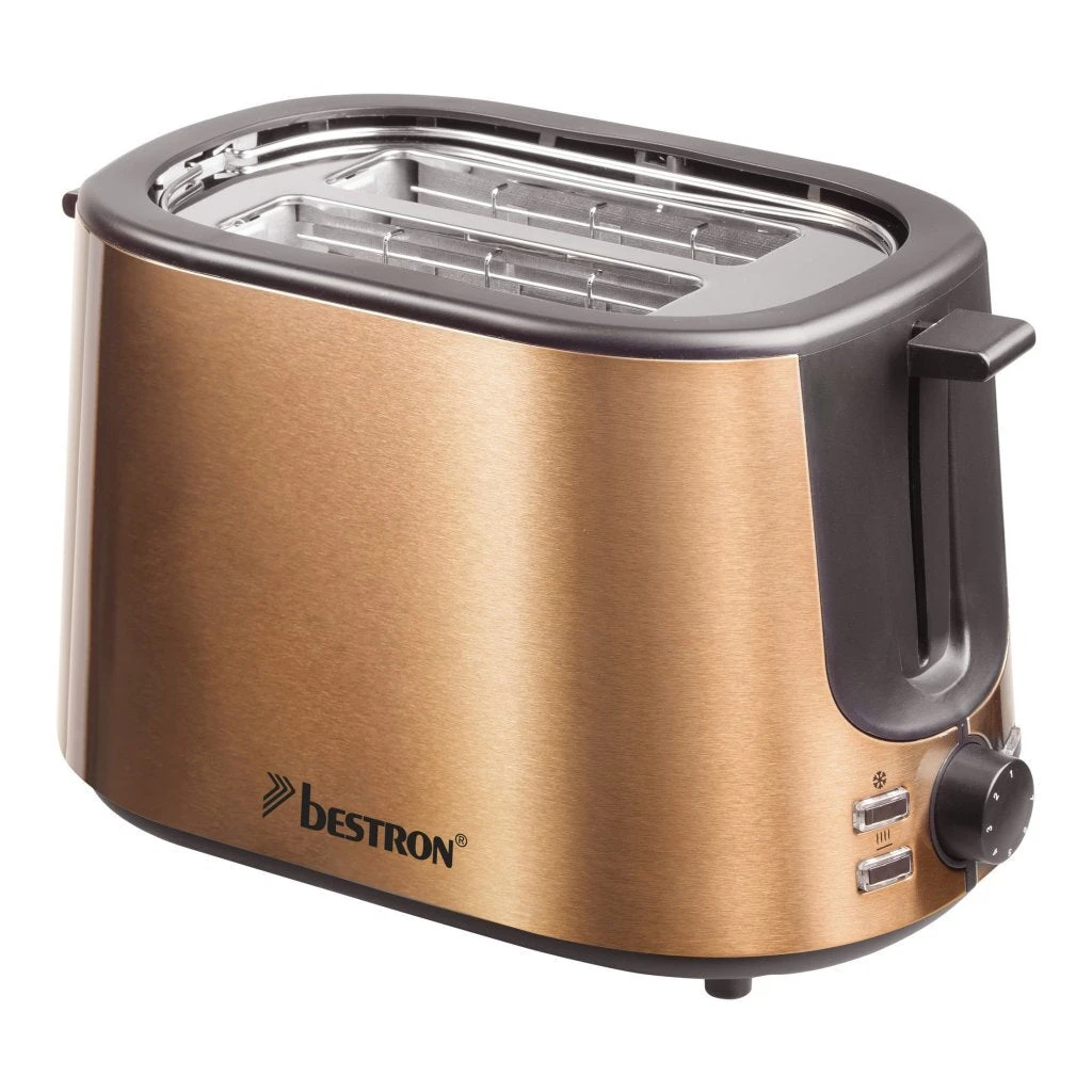 Bestron ATS1000CO Broodrooster Koper/Zwart 1 Bestron ATS1000CO Broodrooster Koper/Zwart