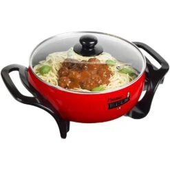 Bestron APP800 Festa Italiana Party Pan Rood/Zwart -Bestron 8712184056347 3