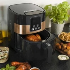 Bestron AAF7003DCO PrepAir Digitale Heteluchtfriteuse 4L 1300W Zwart/Koper 11 Bestron AAF7003DCO PrepAir Digitale Heteluchtfriteuse 4L 1300W Zwart/Koper -Bestron 8712184056385 6