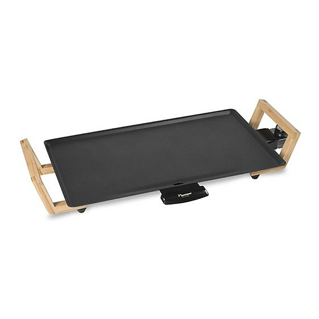 Bestron ABP602BB Asia Lounge Teppanyaki Grillplaat Zwart/Bamboe 1 Bestron ABP602BB Asia Lounge Teppanyaki Grillplaat Zwart/Bamboe