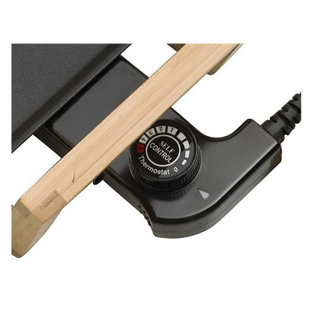 Bestron ABP602BB Asia Lounge Teppanyaki Grillplaat Zwart/Bamboe 2 Bestron ABP602BB Asia Lounge Teppanyaki Grillplaat Zwart/Bamboe - Afbeelding 2