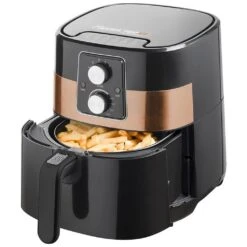 Bestron AAF7003CO Heteluchtfriteuse 4L 1300W Zwart/Koper 7 Bestron AAF7003CO Heteluchtfriteuse 4L 1300W Zwart/Koper -Bestron 8712184056620 4