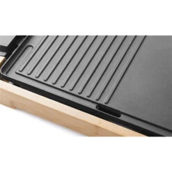 Bestron AG2000BB Teppanyaki Grillplaat Bamboo/Zwart 6 Bestron AG2000BB Teppanyaki Grillplaat Bamboo/Zwart -Bestron 8712184056644 3