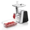 Bestron AMM1300 Elektrische Vleesmolen Zilver/Zwart