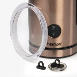 Bestron AMK1000CO Melkopschuimer Koper/Zwart -Bestron 8712184057597 3