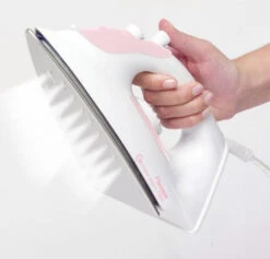 Bestron AEA6088P Super Steam Stoomstrijkijzer Roze/Wit -Bestron bestron stoomstrijkijzer 1800w rvs wit roze 4 462108 1600329048