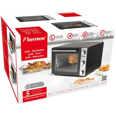 Bestron Grill-bakoven 1500 W 31 L AOV31 10 Bestron Grill-bakoven 1500 W 31 L AOV31 - Afbeelding 10