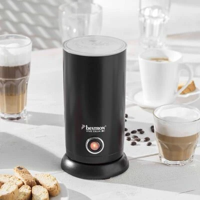 Bestron Melkopschuimer AMF8050 Aluminium Zwart 10 Bestron Melkopschuimer AMF8050 Aluminium Zwart - Afbeelding 10