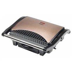 Bestron Panini Grill ASW113CO 1000 W Zwart En Koperkleurig -Bestron image 10 425262