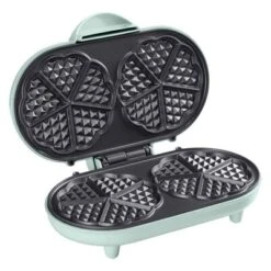 Bestron Wafelijzer ADWM1000M Hartvormig Dubbel 1000 W Mintkleurig 22 Bestron Wafelijzer ADWM1000M Hartvormig Dubbel 1000 W Mintkleurig -Bestron image 10 440242