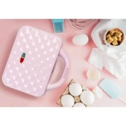 Bestron Wafelijzer AWB700P Luikse Wafel 750 W Roze -Bestron image 10 440249