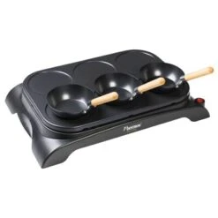 Bestron Wok- En Crêpemakerset Voor 6 Personen AWS600 1000 W Zwart -Bestron image 10 441205