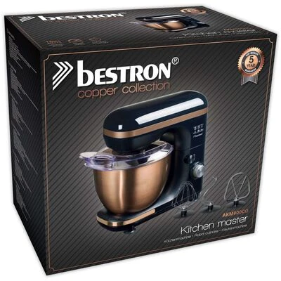 Bestron Staande Mixer Copper Collection AKM900CO 1000 W 2,5 L 12 Bestron Staande Mixer Copper Collection AKM900CO 1000 W 2,5 L - Afbeelding 12