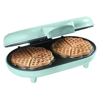 Bestron Wafelijzer ADWM1000M Hartvormig Dubbel 1000 W Mintkleurig 12 Bestron Wafelijzer ADWM1000M Hartvormig Dubbel 1000 W Mintkleurig - Afbeelding 12