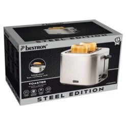 Bestron Broodrooster ATO800STE 800 W Roestvrij Staal -Bestron image 12 440277