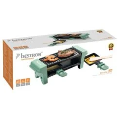 Bestron Gourmetstel AGR102G 350 W Zwart En Groen -Bestron image 12 440294