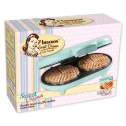 Bestron Wafelijzer ADWM1000M Hartvormig Dubbel 1000 W Mintkleurig 25 Bestron Wafelijzer ADWM1000M Hartvormig Dubbel 1000 W Mintkleurig -Bestron image 13 440242