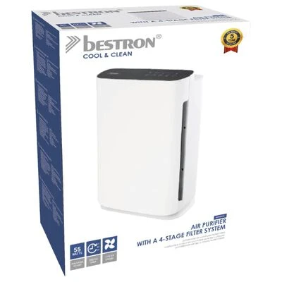 Bestron Luchtreiniger AIRP200UV 55 W Wit 13 Bestron Luchtreiniger AIRP200UV 55 W Wit - Afbeelding 13