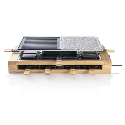 Bestron Gourmetstel ARG300BW 1500 W XL Hout Zwart 14 Bestron Gourmetstel ARG300BW 1500 W XL Hout Zwart - Afbeelding 14