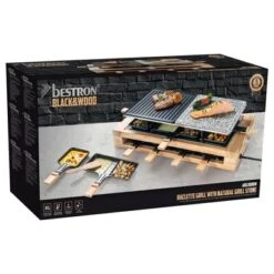 Bestron Gourmetstel ARG300BW 1500 W XL Hout Zwart 31 Bestron Gourmetstel ARG300BW 1500 W XL Hout Zwart -Bestron image 16 440282