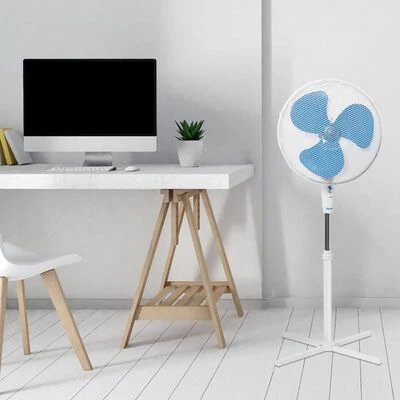 Bestron Stand Ventilator 45 Cm 45 W Wit ASV45W 2 Bestron Stand Ventilator 45 Cm 45 W Wit ASV45W - Afbeelding 2