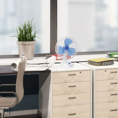 Bestron Tafelventilator 27 Cm Wit DDF27W 2 Bestron Tafelventilator 27 Cm Wit DDF27W - Afbeelding 2