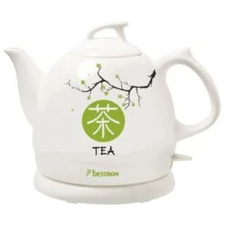 Bestron Waterkoker Asia Lounge DTP800A 0,8 L Keramiek Wit