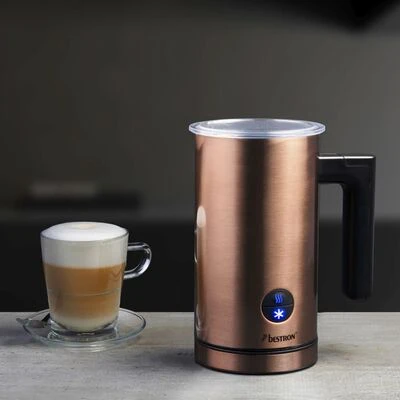 Bestron Melkopschuimer AMK1000CO 550 W Koperkleurig 2 Bestron Melkopschuimer AMK1000CO 550 W Koperkleurig - Afbeelding 2