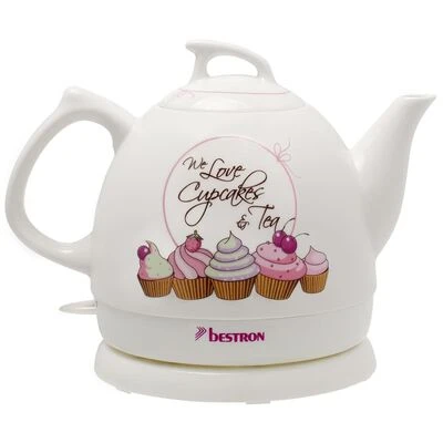 Bestron Waterkoker Keramisch Wit 1785 W DTP800SD 2 Bestron Waterkoker Keramisch Wit 1785 W DTP800SD - Afbeelding 2