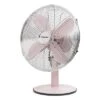 Bestron Tafelventilator DFT35R Retro 35 W 35 Cm Roze