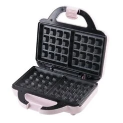 Bestron Wafelijzer AWB700P Luikse Wafel 750 W Roze