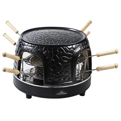 Bestron Pizzamaker Voor 8 Personen APD800Z 1150 W Zwart 1 Bestron Pizzamaker Voor 8 Personen APD800Z 1150 W Zwart