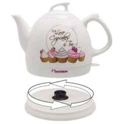 Bestron Waterkoker Keramisch Wit 1785 W DTP800SD 6 Bestron Waterkoker Keramisch Wit 1785 W DTP800SD -Bestron image 3 409945