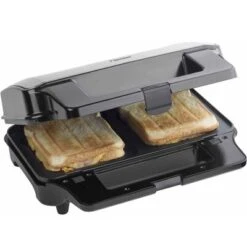 Bestron Contactgrill 3-in-1 900 W Zwart Roestvrij Staal ASG90XXL -Bestron image 3 420271