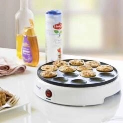 Bestron Poffertjesmaker APFM700W 800 W Wit 7 Bestron Poffertjesmaker APFM700W 800 W Wit -Bestron image 3 423581