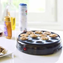 Bestron Poffertjesmaker APFM700Z 800 W Zwart -Bestron image 3 423588