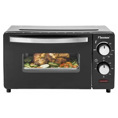 Bestron Minigrilloven AOV9 9 L 800 W Zwart 3 Bestron Minigrilloven AOV9 9 L 800 W Zwart - Afbeelding 3