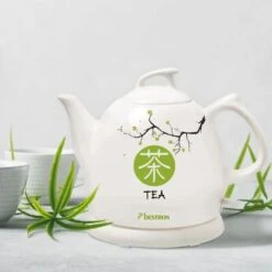 Bestron Waterkoker Asia Lounge DTP800A 0,8 L Keramiek Wit 6 Bestron Waterkoker Asia Lounge DTP800A 0,8 L Keramiek Wit -Bestron image 3 427995