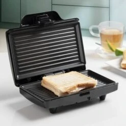 Bestron Sandwichmaker AMG750Z 750 W Zwart -Bestron image 3 440291