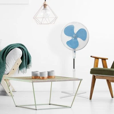 Bestron Stand Ventilator 45 Cm 45 W Wit ASV45W 4 Bestron Stand Ventilator 45 Cm 45 W Wit ASV45W - Afbeelding 4