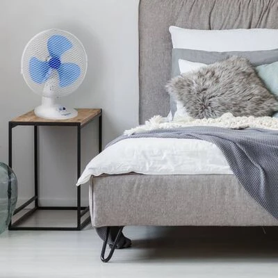 Bestron Tafelventilator 27 Cm Wit DDF27W 4 Bestron Tafelventilator 27 Cm Wit DDF27W - Afbeelding 4